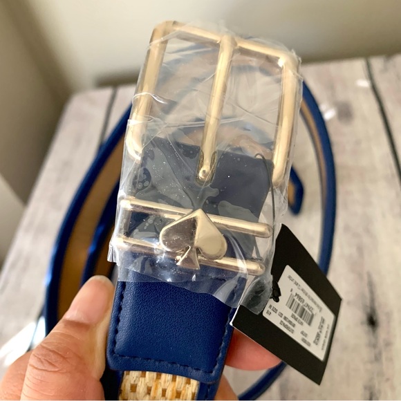 New Kate spade woven belt size M - Picture 4 of 6
